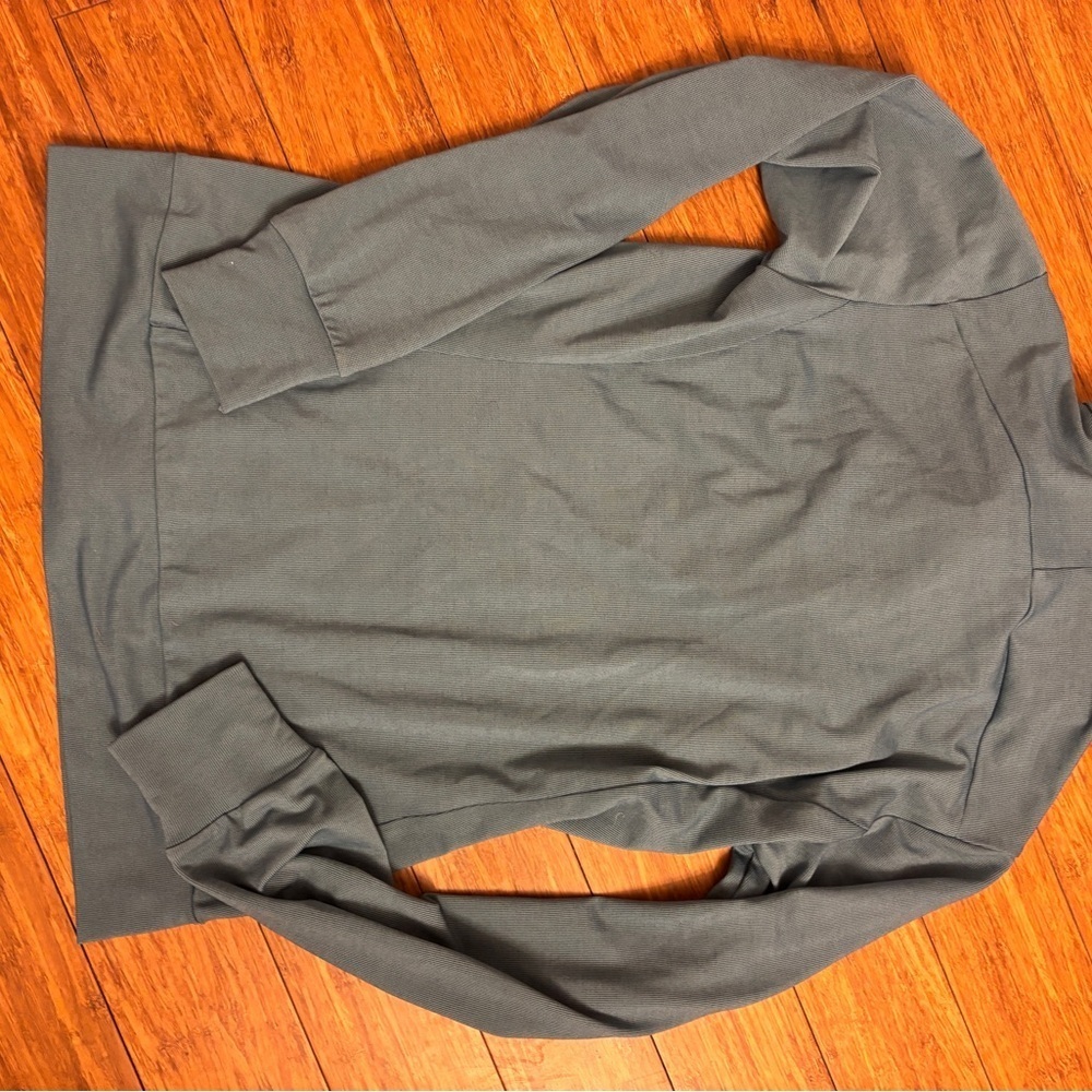 Himali green women’s large full Zip-Up Hoodie - Picture 5 of 9